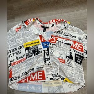 FOREVER 21 button down blouse